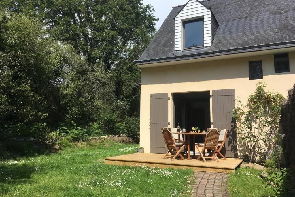 Maison Avec Jardin Clos. Animaux Acceptes - Wifi - Proche Plages De La Trinite Sur Mer Et Carnac Eksteriør billede